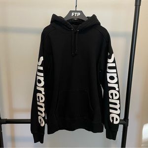 Supreme Sideline Hoodie Black M Used